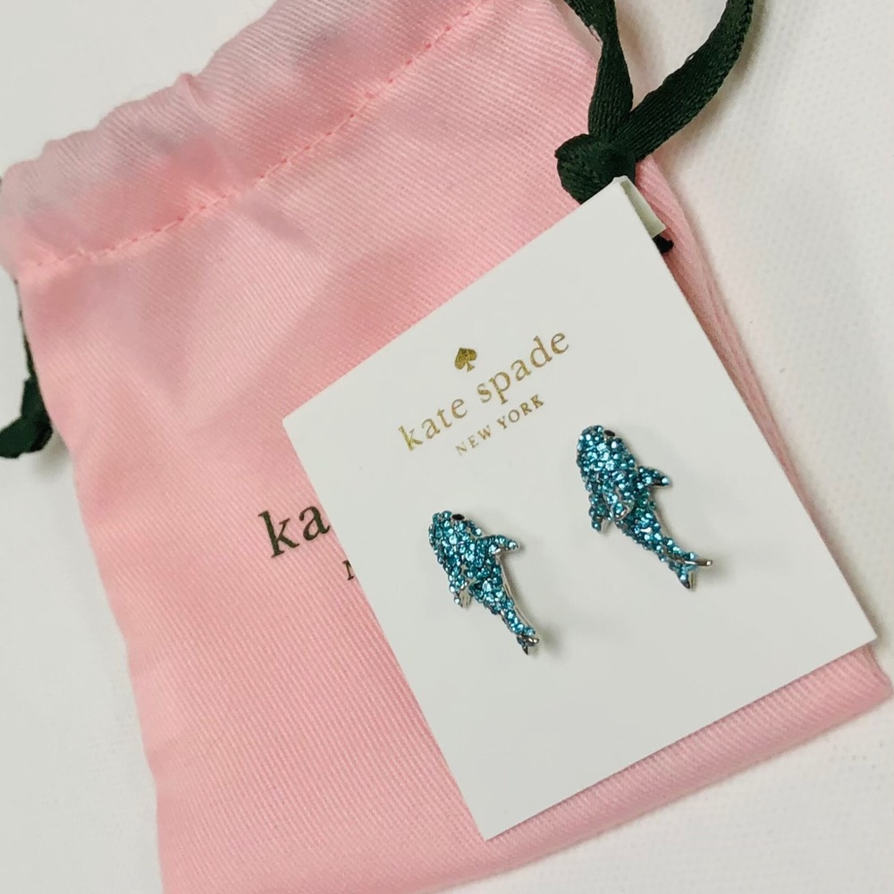 Kate Spade California Dreamin’ Shark Earrings